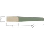 Scribe Moulding - 84W x 3/4H x 1/4D