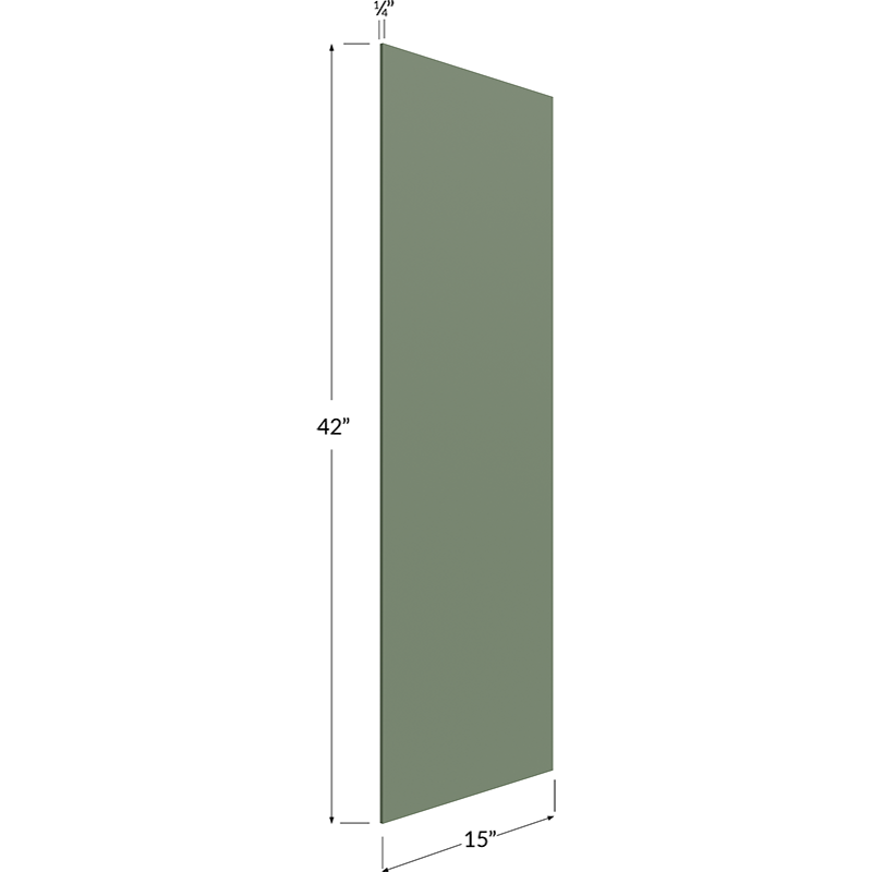 Wall Skin Panel - 15W x 42H x 1/4D