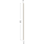 3W Tall Filler - 3W x 84H x 3/4D