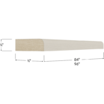 Scribe Moulding - 84W x 3/4H x 1/4D