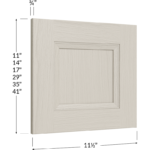 Stacker Wall Decorative End Panel - 11-1/2W x 11H x 3/4D