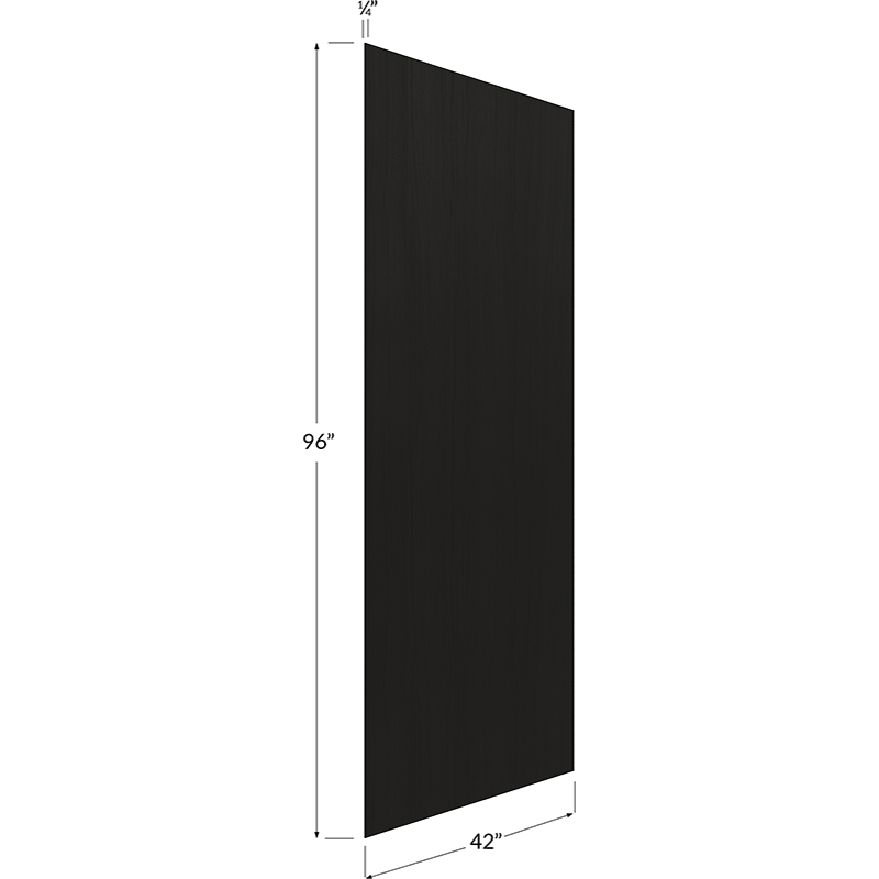 Finished Veneer Panel - 42W x 96H x 1/4D