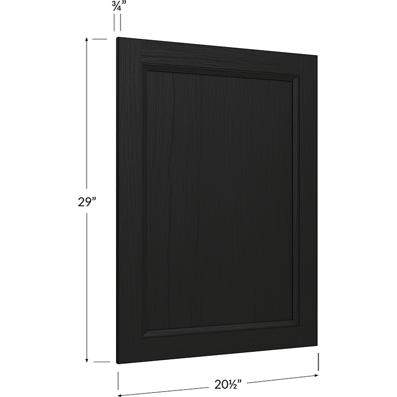 Vanity Decorative End Panel - 20-1/2W x 29H x 3/4D
