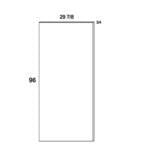 US Cabinet Depot Torino Dark Wood Tall End Panel 30W X 96H