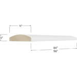 Batten Moulding - 84W x 3/4H x 1/4D
