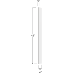 3W Filler - 3W x 42H x 3/4D