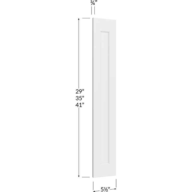 Filler Overlay - 5-1/2W x 41H x 3/4D