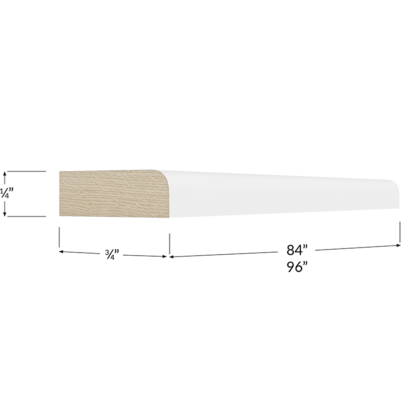 Scribe Moulding - 84W x 3/4H x 1/4D