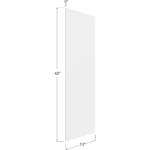 Wall Skin Panel - 15W x 42H x 1/4D