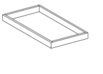 Pull Out Shelf for Base and Tall Cabinets 12W (3919489)