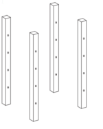 Pull Out Shelf Install Kit (3919507)